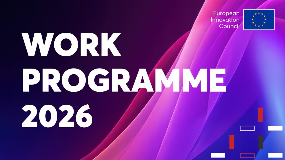 EIC Work Programme 2026 highlights